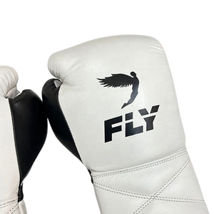 Guantes de Boxeo Profesionales con Cordones, Cierre Antideslizante, Guantes de Muay Thai y Sanda para Artes Marciales, Personalizados, 100% Cuero Genuino - Product Image 3