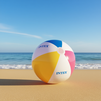 Ballon de plage gonflable Intex en PVC 61 cm coloré pour enfants et adultes, modèle 59030, fabriqué en Chine