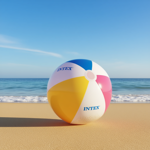 Pallone da spiaggia gonfiabile Intex 61 cm colorato per bambini e adulti, divertimento all'aperto - Product Image 3