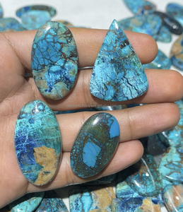 Cabujones de Shattuckita de Alta Calidad, Formas Mixtas, Piedras Preciosas Naturales Sueltas para Joyería Curativa, Lote al Por Mayor a Precio de Mayoreo - Product Image 3
