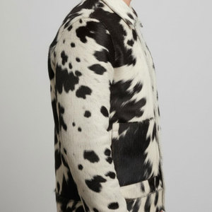 Chaquetas de cuero para hombre de alta calidad a precio asequible, chaqueta de cuero transpirable de piel de vaca para hombre en venta - Product Image 3