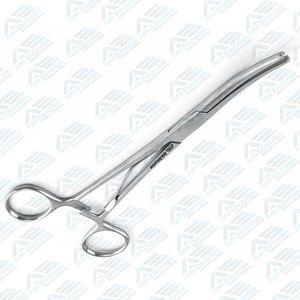 Medic Instrument Curved Jaw Straight Handle Instruments 7.5 Inches Curved Surgical Instruments Stainless Mckenzie Brain <b>Clip</b> - Product Image 2