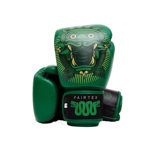 ถุงมือชกมวยไทย Fairtex รุ่นยอดนิยม สีสั่งทำได้ ระบายอากาศ ดูดซับเหงื่อ หนังแท้ สำหรับฝึกซ้อม - Product Image 1
