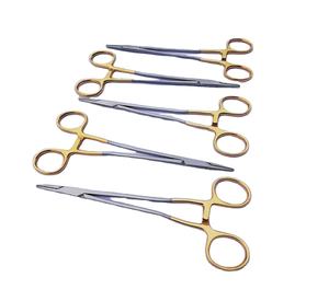 Agarre de precisión ergonómico Soporte de aguja TC quirúrgico Instrumento manual de acero inoxidable duradero para un procedimiento de sutura preciso - Product Image 5