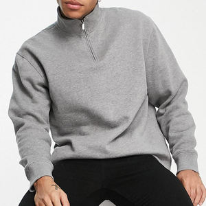 Sweat-shirt à fermeture éclair personnalisé pour homme, impression numérique, polyester/coton, molleton français de haute qualité, avec logo personnalisé - Product Image 3