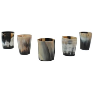 Verre à boire en corne de buffle de haute qualité, personnalisable, style Viking, avec logo personnalisé par A N International - Product Image 4