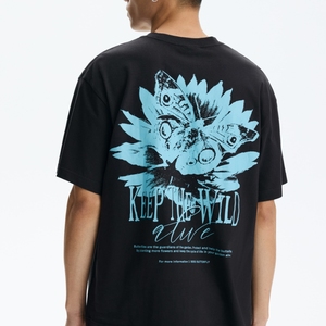 เสื้อยืดคอกลมแขนสั้นทรงปกติ ผ้าถักเนื้อแน่น 240 GSM คุณภาพสูง แห้งเร็ว ขายส่ง - Product Image 4