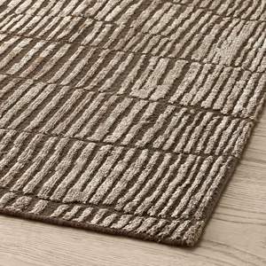 Tapis moderne de haute qualité en laine/soie noué à la main, à boucles orange, résistant aux taches, antidérapant, adapté aux animaux domestiques, pour cuisine et salon - Product Image 2