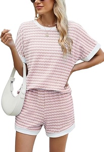 Ensemble de survêtement jogging 2 pièces pour femme, coupe droite, style urbain, uni, printemps, pas cher, disponible en plusieurs couleurs 2026 - Product Image 2