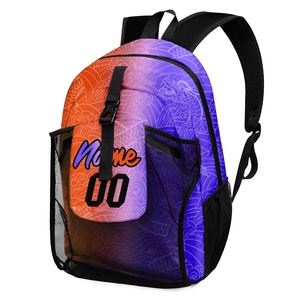 Sacs à dos de sport d'extérieur en gros avec fermeture éclair en PU et doublure en polyester pour l'été et le printemps, pour le football et le basketball - Product Image 2