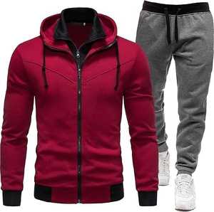 Chándal con Capucha para Hombre, Personalizado, Invierno, Color Sólido, Ropa Casual de Moda, 100% Algodón, Talla Adulto, Gran Venta - Product Image 1