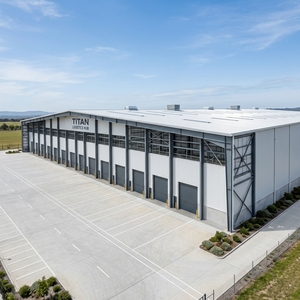 Taller de Estructura de Acero Integrada Inteligente, Edificio de Almacén Industrial Prefabricado a Prueba del Futuro, Europa - Product Image 1