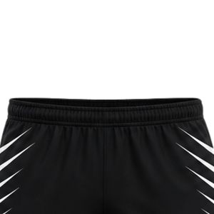 Shorts de rugby gris et noir pour hommes, légers, respirants, pour l'entraînement, les matchs et les tenues d'équipe. - Product Image 4