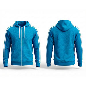 Sudadera con Capucha Unisex con Cierre Completo, Personalización de Marca Privada de Moda Invernal, Chaqueta Deportiva con Capucha para Hombres, Mujeres y Jóvenes - Product Image 1