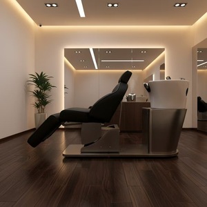 Sillón Eléctrico de Lavado de Cabello para Salón, Cama Elevadora para Lavado de Cabeza, Estación de Lavado de Cabello, Mobiliario para Salón de Belleza y Barbería - Product Image 5
