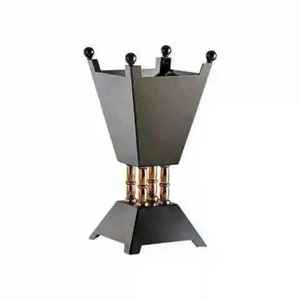 Quemador de Incienso de Madera de Lujo, Ecológico, Duradero, Moderno, con Acabado Dorado, Decorativo, para Mesa, Centro de Mesa para el Hogar - Product Image 4