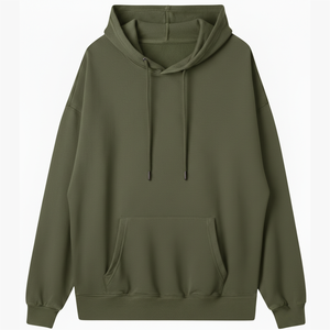 Sudadera con Capucha Unisex de Invierno 100% Algodón con Bordado y Detalles con Cuentas, Colores Personalizables para Hombre y Mujer - Product Image 4