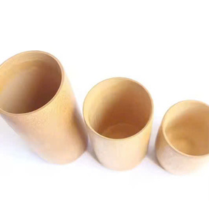 Gobelet à boire en bambou naturel 300 ml, design minimaliste, fabriqué à la main, respectueux de l'environnement - Product Image 5