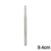 Pousse-cuticules en acier inoxydable de haute qualité, réutilisable, durable, écologique, OEM, personnalisé, professionnel, pour manucure, nouveau, prix bas