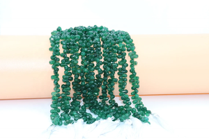 Aventurine perles à facettes 5*8mm forme de goutte 8 pouces Briolette côté coupe pierre naturelle perles en gros - Product Image 4