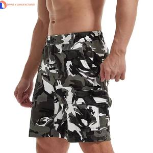 Pantalones Cortos Deportivos para Hombre, Transpirables y Ligeros, Estilo Urbano, Diseño Sólido, Ecológicos, 100% Algodón Canvas, Secado Rápido - Product Image 2