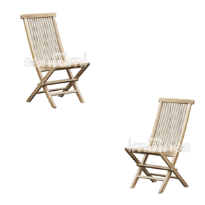 Sillas plegables de madera de diseño moderno hechas a mano muebles de jardín muebles de exterior a precio mayorista de Java Central Indonesia - Product Image 4