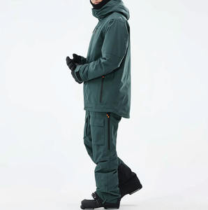 Traje de Esquí Invierno 2026 con Chaqueta y Pantalones Transpirables y Resistentes al Viento, Conjunto de Ropa Deportiva Impermeable para Exteriores con Cierre de Cremallera - Product Image 2