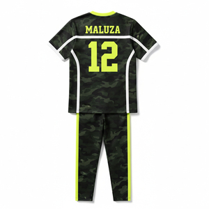 ชุดยูนิฟอร์มอเมริกันฟุตบอลแบบซับลิเมชั่นสั่งทำจากผู้ผลิต ผ้าเนื้อแน่นคุณภาพสูง เสื้อฟุตบอลแบบสั่งทำพิเศษสำหรับทีม - Product Image 1