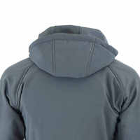 Sweat-shirt à capuche unisexe gris uni zippé, coupe classique, 100 % coton French Terry, décontracté, pour l'hiver, avec poches, séchage rapide