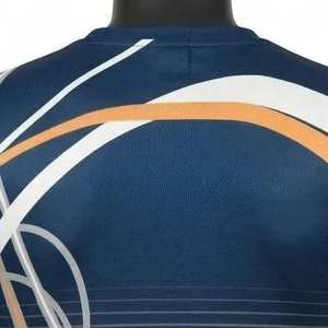 Nueva llegada, la mejor camiseta para hombre, diferentes estilos, camiseta polo de poliéster sublimado para hombre, corte holgado, estampada, precio al por mayor. - Product Image 6