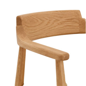 Ensemble de salle à manger en teck artisanal ARTERRA Premium, table ronde moderne et chaises pour restaurant, maison, villa - Product Image 4