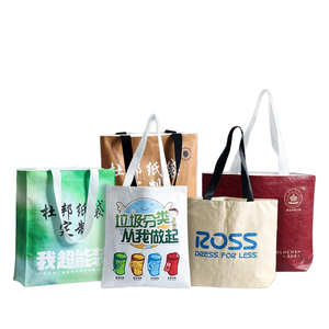 Dupont sinh thái thân thiện có thể giặt Giấy túi xách biểu tượng tùy chỉnh mô hình sinh viên mua sắm túi cho văn hóa quảng cáo sử dụng - Product Image 1