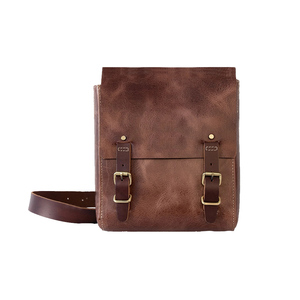 Sac messager en cuir, sacoche bandoulière compatible ordinateur portable, style vintage, sangle réglable pour homme et femme, travail, voyage, bureau - Product Image 4