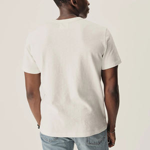 Camiseta Personalizada 2025 para Hombre, 100% Algodón, Corte Holgado, Logotipo Impreso en 3D, Ecológica, de Secado Rápido, Manga Corta y Transpirable - Product Image 4