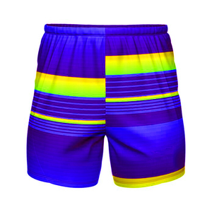 Shorts de rugby unisexe basiques en polyester respirant, vierges, personnalisables par sublimation, pour la vente en gros, prix usine - Product Image 6