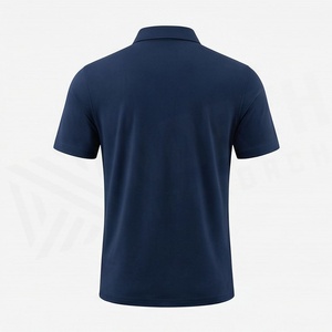 เสื้อโปโลผู้ชายโลโก้แบบกำหนดเอง ซับเหงื่อ แห้งเร็ว ประสิทธิภาพสูง แขนสั้น ผ้าปิเก้ สำหรับกอล์ฟและกิจกรรมกลางแจ้ง - Product Image 2