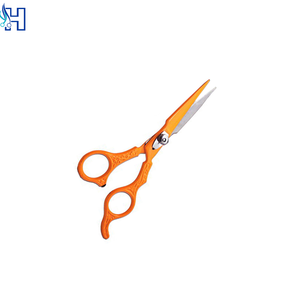 Tijeras de Peluquería Profesionales 2026, Rectas, de Acero Inoxidable, Mango de Plástico, 6 Pulgadas, para Diestros, Tijeras de Entresacar Afiladas - Product Image 1