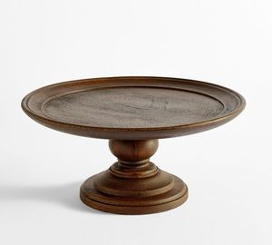 Amazing Design Cake Stand Wooden Cake Stand Cake Tools Wooden Cake Platter Solid Wood Cake Stand At <b>direct</b> selling Price - Product Image 4