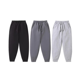 Custom <b>Oversized</b> <b>Sweatpants</b> Streetwear <b>Sweatpants</b> Cotton Fleece OEM Wholesale Low MOQ for US Clothing Brands - Product Image 5