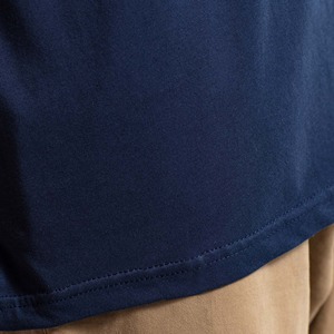 Camiseta de Algodón para Hombre, Suave y Transpirable, Camiseta Informal para Uso Diario, Camiseta de Algodón Lisa para Hombre, Camisetas de Algodón Transpirables para Hombre, Personalizables - Product Image 3