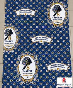 Tissu en coton imprimé africain Ankara pour la mode féminine, fabricant OEM ODM sur mesure, fournisseur en gros - Product Image 5