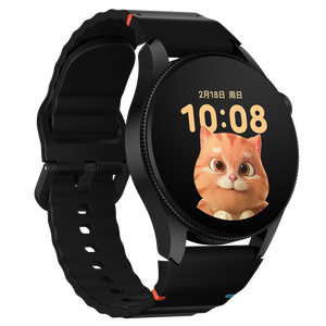 Jam Tangan Pintar Tahan Air 3ATM Layar AMOLED GPS Navigasi Luar Ruangan Pelacakan Olahraga Tahan Air Altimeter Kompas Pria - Product Image 2