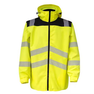 Chaqueta Industrial de Invierno para Hombre OEM ODM con Acolchado de Alta Visibilidad, Ropa de Trabajo de Alta Visibilidad para Seguridad Vial - Product Image 1
