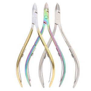 กรรไกรตัดหนังที่ตายแล้วกรรไกรตัดหนังกำพร้าสแตนเลสแบบมืออาชีพกรรไกรตัดหนัง2026สองชั้นเครื่องมือความงาม - Product Image 1