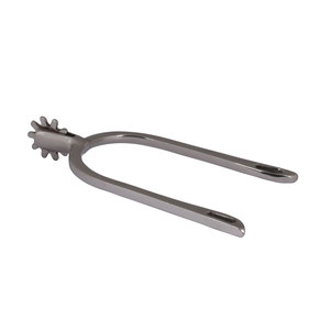 2026 New Arrival Design High Quality Stainless Steel <b>Dummy</b> Rubber Covered Spur Unisex Oval Shank - Product Image 3