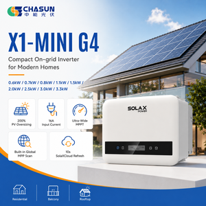 Inversor Monofásico <span class=keywords><strong>SolaX</strong></span> 0.6-3.3kW <span class=keywords><strong>X1</strong></span>-MINI G4, 2 MPPT, 16A, IP66, 200% Sobredimensionamiento, 5 Paralelos, Carga Inteligente, 60Hz, 98% Eficiencia - Product Image 2