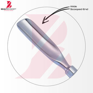 Empujador de Cutículas de Acero Inoxidable con Doble Punta y Cuchilla Curva, Empujadores de Cutículas de Diseño Moderno, Ligeros y de Primera Calidad - Product Image 3