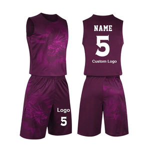 Uniforme de Baloncesto Personalizado para Adultos, Transpirable, Tallas Grandes, Buena Calidad, Ropa Deportiva de Equipo, Cómodo, Moderno y Fácil de Personalizar - Product Image 1
