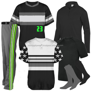 2025 jeunes hommes sublimé blanc Baseball maillot pantalon professionnel Baseball maillot ensemble complet Baseball uniforme Kit - Product Image 2