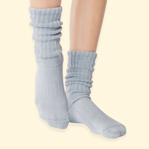 Grip Pilates <b>Socks</b> <b>Long</b> Tube Bamboo Cozy <b>Long</b> for Women Stretchy Slouch Winter Yoga <b>Socks</b> Anti-slip Cotton Soft <b>Socks</b> ODM Custom - Product Image 1